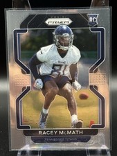 2021 Panini Prizm #409 Racey McMath RC - Tennessee Titans