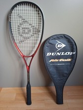 Dunlop Airfoil Performance Graphite Composite Squash Racket with Cover. VGC Used