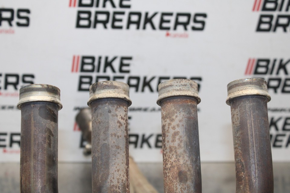 08-09 YAMAHA YZF R6S EXHAUST HEADER PIPES MANIFOLD BB796 | eBay