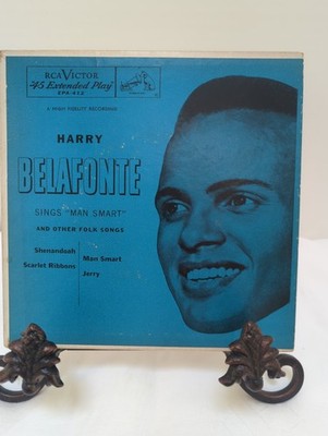 Harry Belafonte Sings Man Smart RCA EPA-412 7'' EP 45 RPM Record