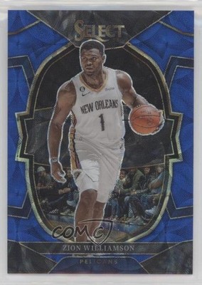 2022 Panini Select Concourse Blue Scope Prizm 230/249 Zion Williamson #24 0jr6