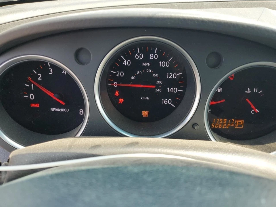 2008 Nissan Maxima Driver Left Rear Door Shell 4DR SED BLK Used Local Pickup - Image 3 of 4