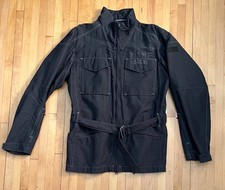 Napapijri Geographic Odyssey Jacket - Military Belted 2-Way Zip - Italy - Large