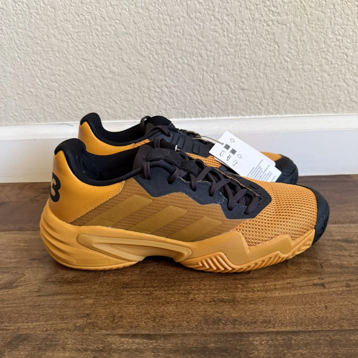 Adidas Y-3 Barricade 13 Collegiate Gold Black for sale | eBay