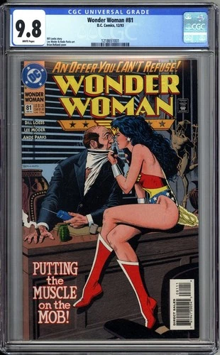 Wonder Woman 81 CGC Graded 9.8 NM/MT Bolland DC Comics 1993