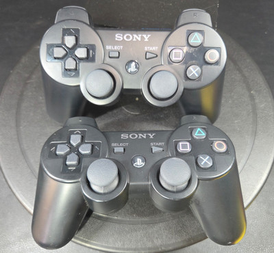 2 Sony PlayStation 3 PS3 DualShock 3 CECHZC2U Video Game Controllers UNTESTED