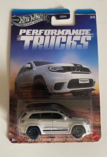 Hot Wheels Silver Series Performance Trucks 3/5 Jeep Grand Cherokee Trackhawk
