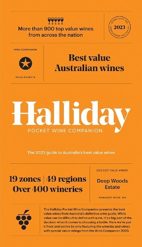 Halliday Pocket Wine Companion 2023 by James Halliday - 9781743799208