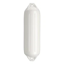 Polyform NF-3 Heavy-Duty Twin Eye Fender 5.6" x 19" White #NF-3 WHITE