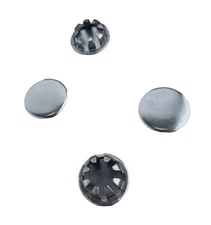 (4 PACK) 1/2" Plain Steel Metal Hole Plugs for .031"-.062" metal SP-500-PL