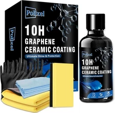 Advanced Ceramic Coating for Cars, 10H Durable Crystal Paint... 