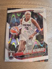 2025 Panini Prizm WNBA White Seismic Prizm #11 Rhyne Howard Atlanta Dream