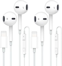 2 Pack Earphones Wired Earbuds with Built-in Microphone  Volume Control...