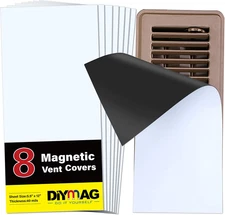 8Pack Strong Magnetic Vent Covers, Vents Cover for Floor Standard Air Registers,
