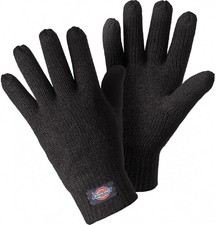 Winter Cold Weather Gloves Unisex Dickies Thermal Gloves Black One Size