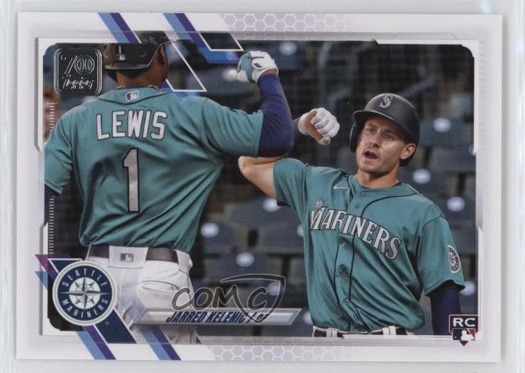 2021 Topps Update SP Variation Jarred Kelenic #US302 Rookie RC