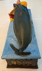 Jonah & the Whale Cast Iron Mechanical Bank — Taiwan Reproduction, Vintage•Works — photo 4