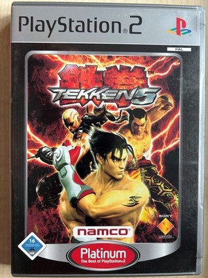 Tekken 5 [Platinum] für Sony Playstation 2 / PS2 von 2005 gebraucht mit ovp + An