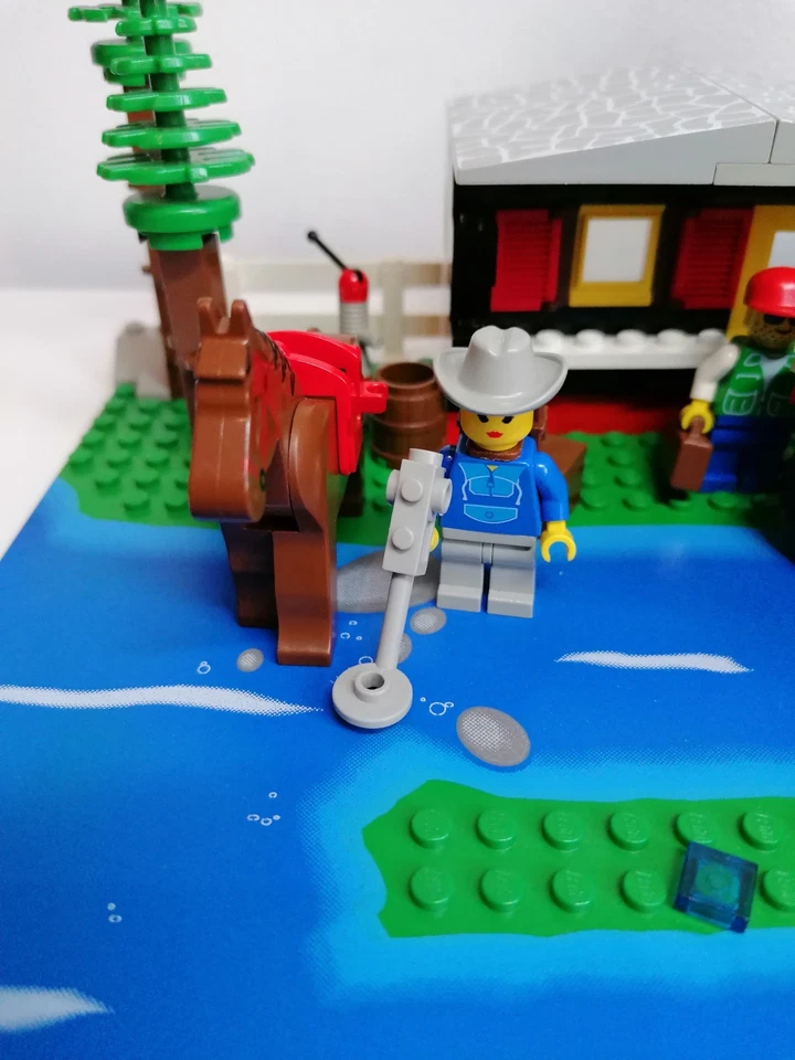 LEGO 6552 Rocky River Retreat Town - 1993 Complet - Photo 3/4