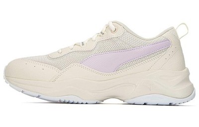 PUMA Cilia White Purple Womens 369778-23