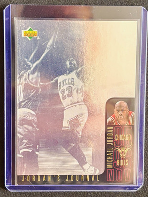 Upper Deck Michael Jordan 1996 Jordan's Journal #J1 Hologramm Bulls NBA