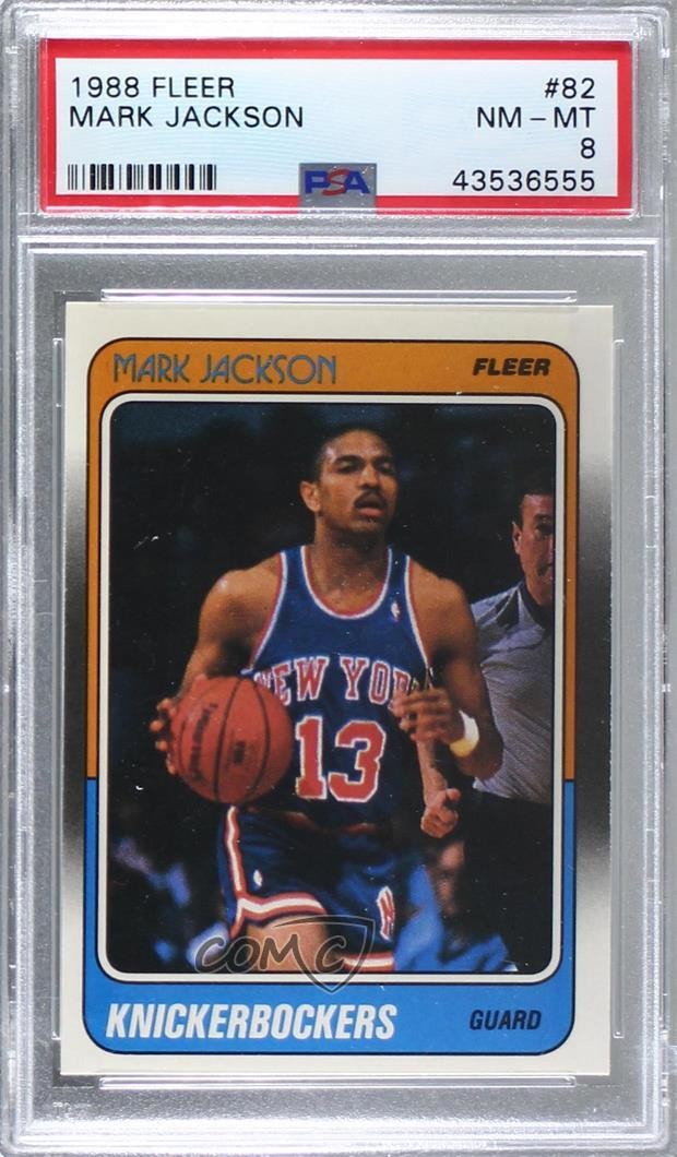 1988 Fleer FLEER #82 Mark Jackson front