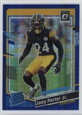 2023 Panini Donruss Optic Rated Rookie Blue Hyper Prizm Joey Porter Jr #287 1p37