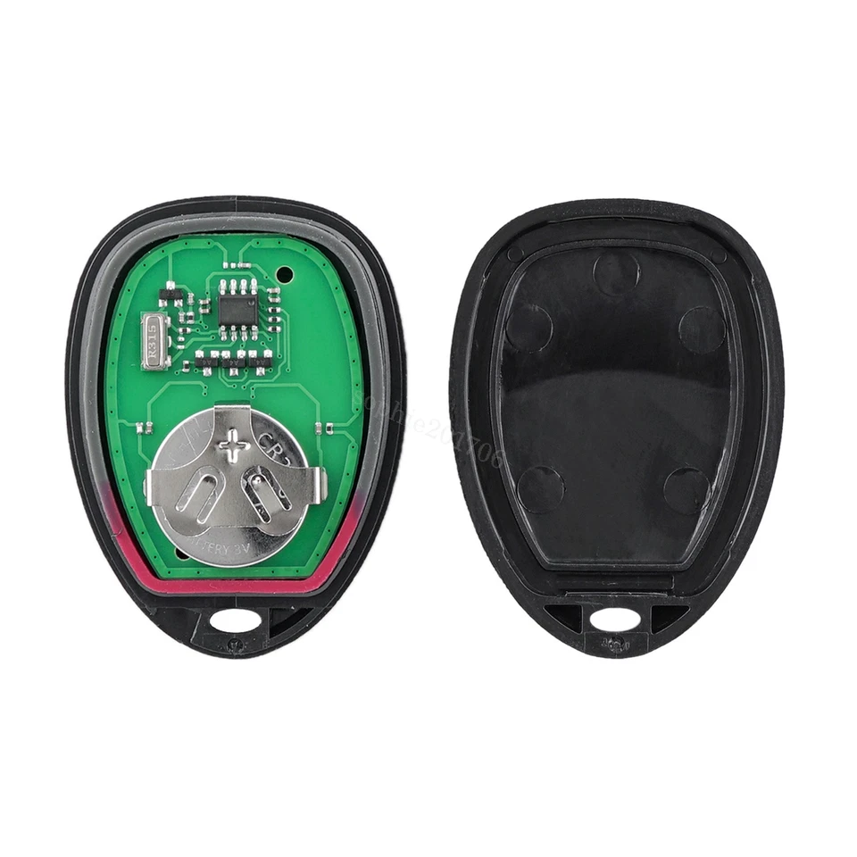 2 Для 2006 2007 2008 Chevrolet Monte Carlo дистанционный брелок 4 кнопки + ключ зажигания - Изображение 4 из 4