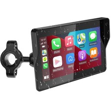 5Inch Motorcycle Navigator Wireless Apple CarPlay Android Auto Waterproof BT 5.0