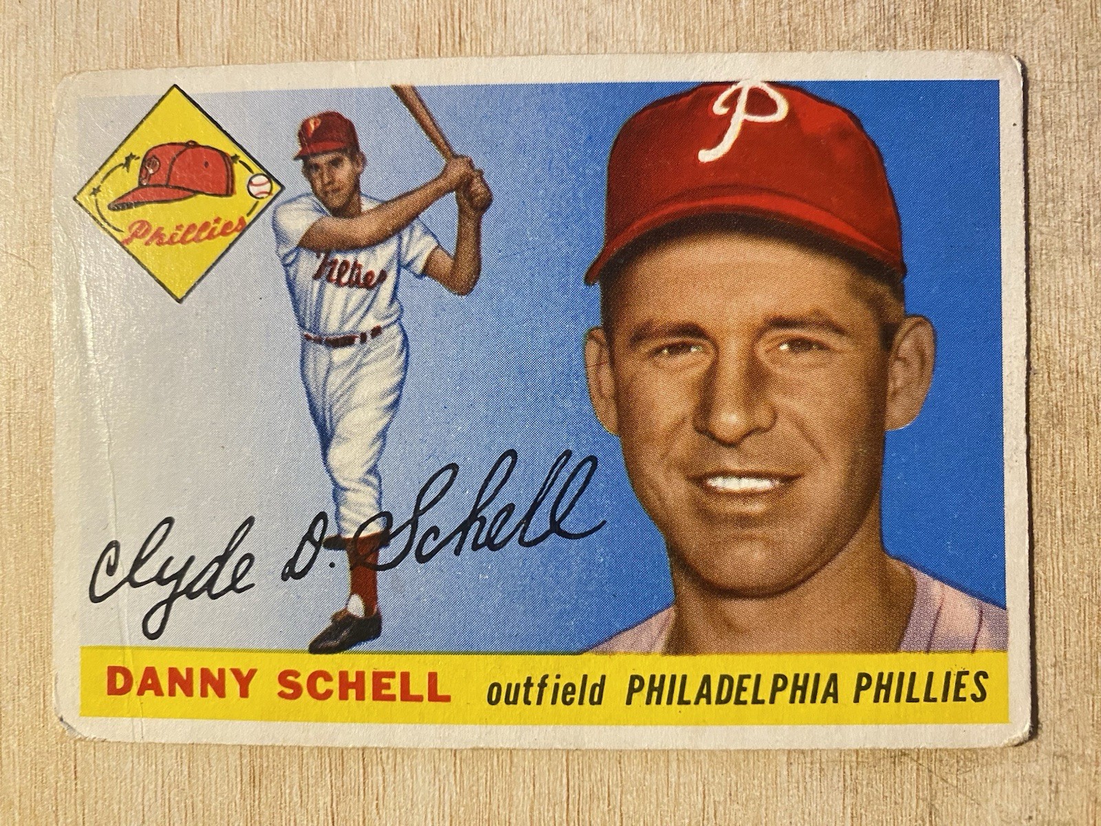 1955 Topps Baseball #79 Danny Schell
