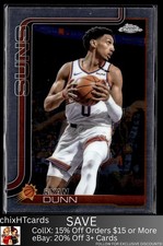 Ryan Dunn 2025-26 Topps Chrome #178 Phoenix Suns