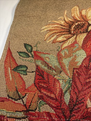 "Tapiz de calabaza girasol otoño corredor de mesa 35"" X 13,5"" Croft y carretilla" - Imagen 4 de 10