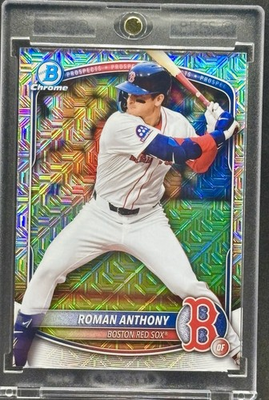 #ad Roman Anthony RARE ROOKIE MOJO REFRACTOR BOWMAN INVESTMENT CARD SSP MINT $27.99