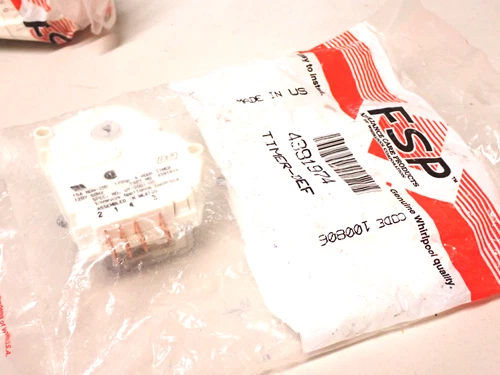 Genuine OEM Whirlpool 4391974 Refrigerator Defrost Timer NEW