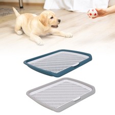 Puppy Potty Training Tray Detachable Washable Mesh Dog Pee Pad Holder Tray