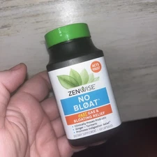 Zenwise Health NO Bloat Gas Bloating Relief Women & Men Digestive 60 Capsules