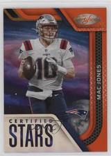 2022 Certified Certified Stars Mirror Orange 132/149 Mac Jones #CS-8 0b4t