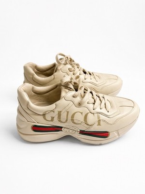 Gucci Rhyton Sneaker   Beige/Cream   Größe 40