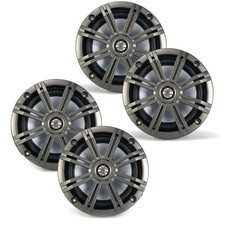 Kicker 6.5 Inch KM-Series Marine Speakers 41KM654CW bundle
