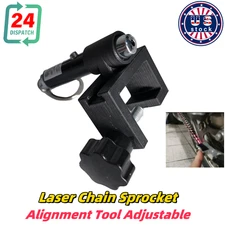 For Mini Bike Go Kart Atv Plastic Laser Chain Sprocket Alignment Tool Adjustable