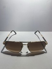 New GUCCI Sunglasses GG1251 C.01 60-14-145 Gold Frame/Brown Lens Italy Made