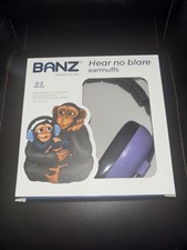 Baby BanZ Earmuffs Infant Hearing Protection Ages 0-2 NEW