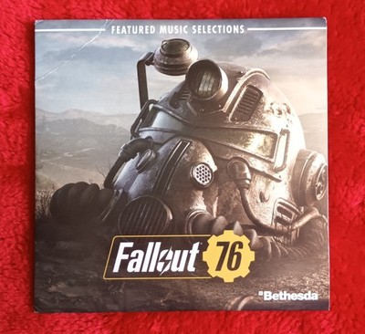 Fallout 76 Featured Music Selections 2018 CD Game Soundtrack Bethesda