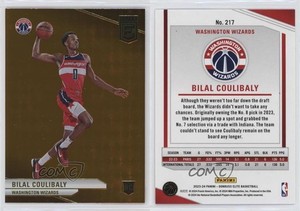 2023-24 Donruss Elite Rookies Orange Bilal Coulibaly #217 Rookie RC