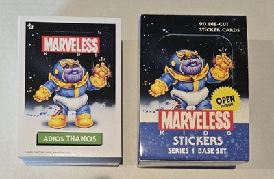 Garbage Pail Kids - Marveless Kids Set Mark Pingitore Open Edition.