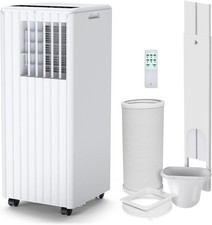9000 BTU Portable Air Conditioner AC Fan Cooler 3 in 1  Remote Controlled Timer