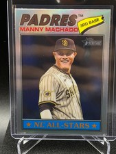 Manny Machado 2026 Heritage Chrome Silver Refractor #143 - San Diego Padres