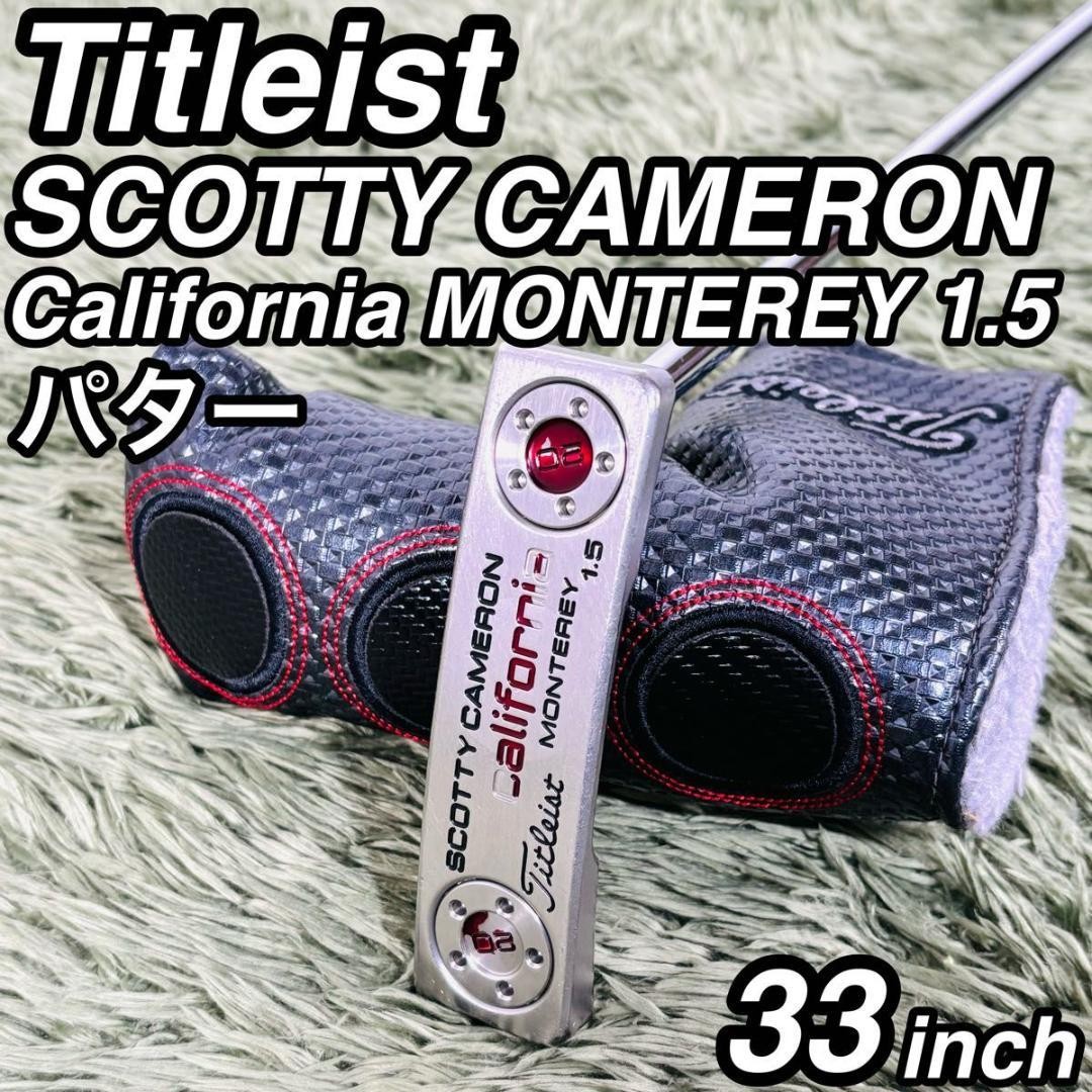 Titleist Scotty Cameron California Monterey 1.5 Putter Single | eBay
