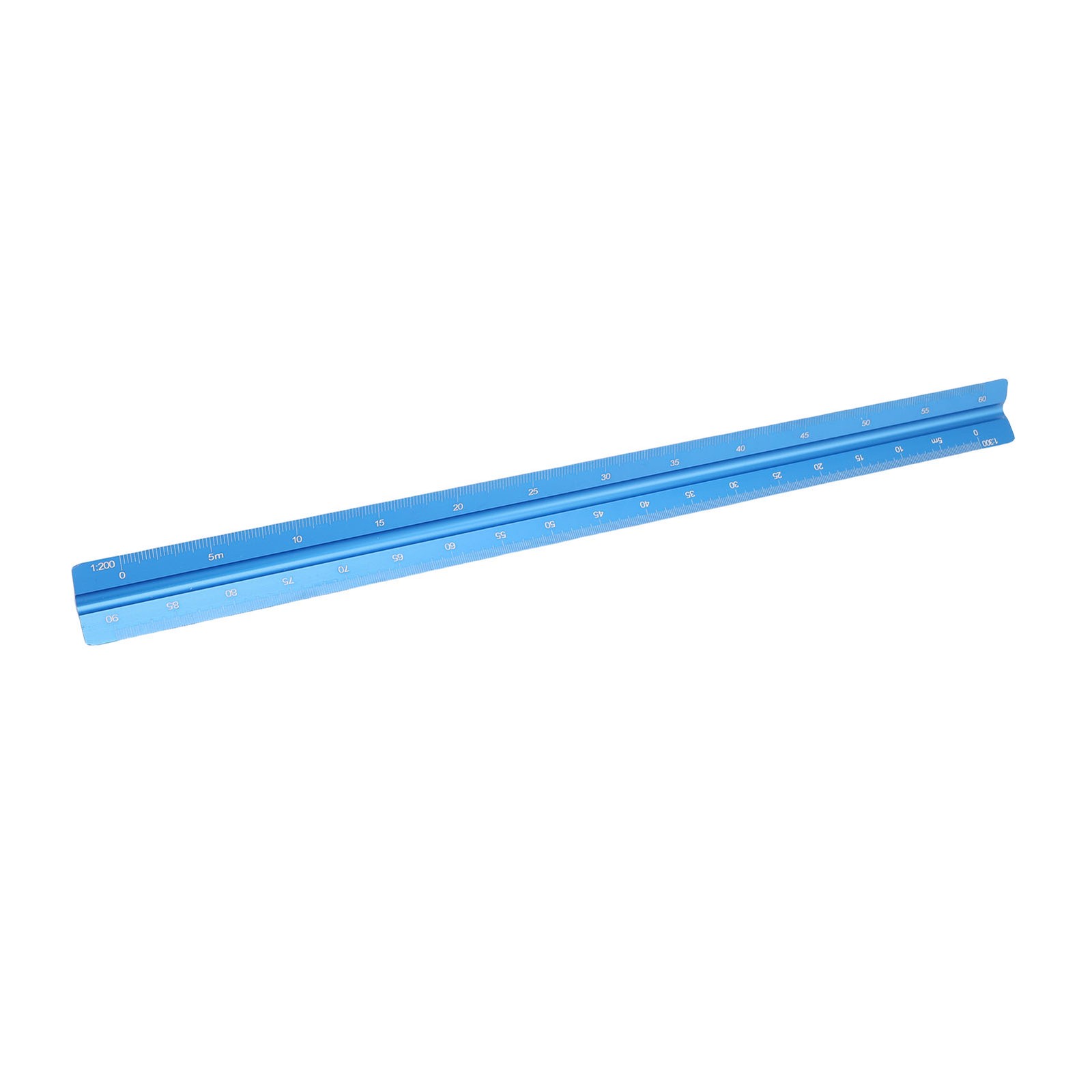 °Triangular Scale Ruler 30cm Aluminum Drafting Scale Ruler For Architect