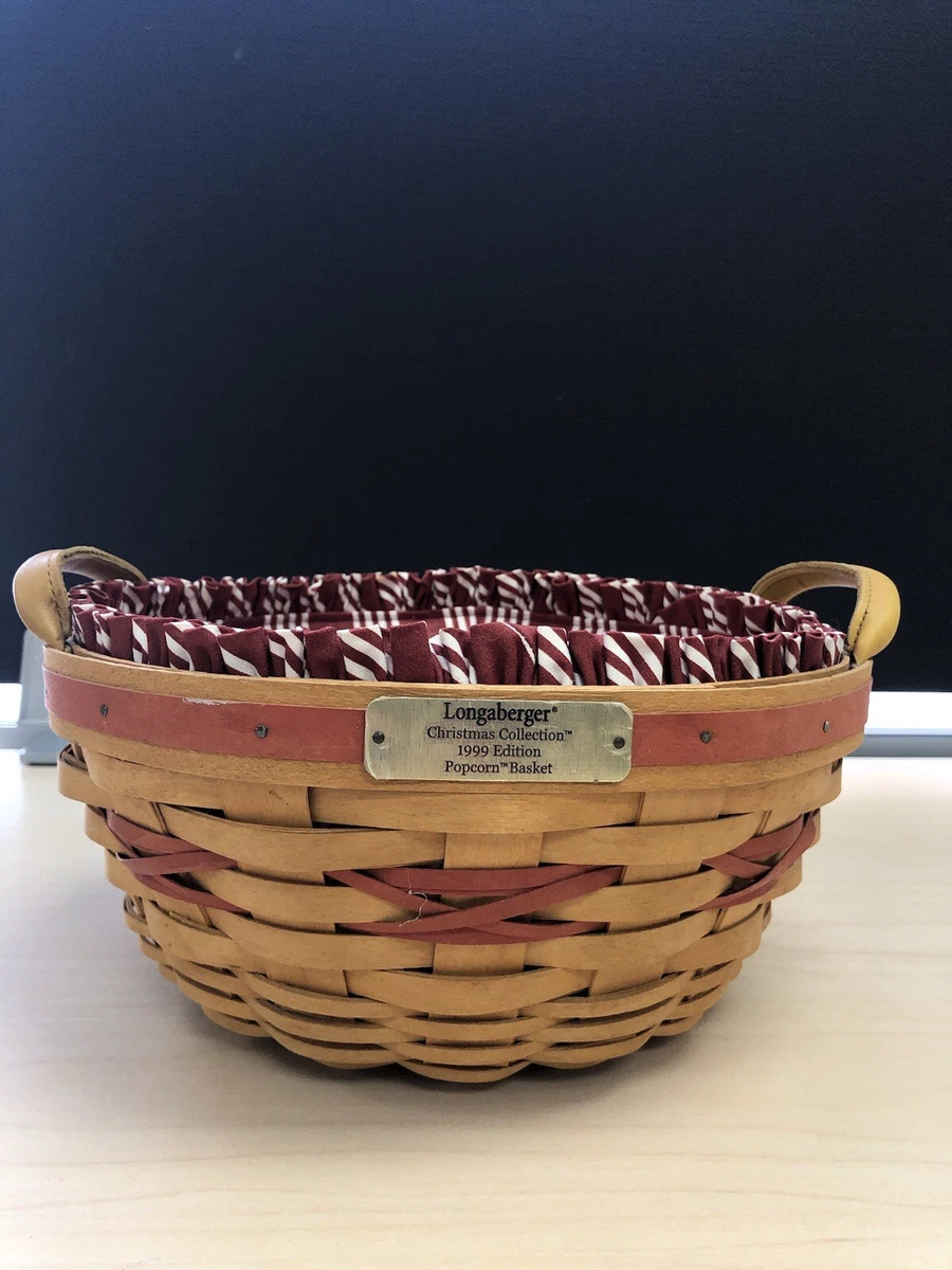 Basket With Liner In Longaberger Baskets (2000-2004) for sale | eBay